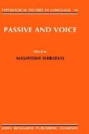 Cover of: Passive and voice