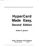 Cover of: HyperCard made easy by Sanders, William B.