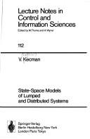 State-space models of lumped and distributed systems by V. Kecman