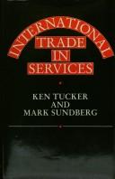 International trade in services by K. A. Tucker