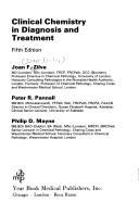 Cover of: Clinical chemistry in diagnosis and treatment by Joan F. Zilva