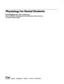 Cover of: Physiology for dental students by D. B. Ferguson