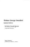Cover of: Tobias George Smollett by Robert Donald Spector