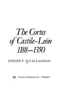 Cover of: The Cortes of Castile-León, 1188-1350