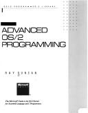 Cover of: Advanced OS/2 programming