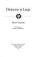 Cover of: Dionysos at Large