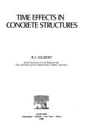 Cover of: Time effects in concrete structures