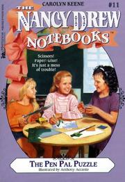Cover of: The Pen Pal Puzzle (The Nancy Drew Notebooks No. 11)
