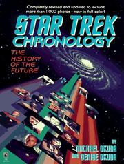 Cover of: Star trek chronology by Michael Okuda