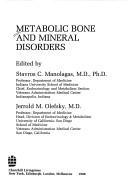 Cover of: Metabolic bone and mineral disorders