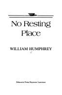 Cover of: No resting place