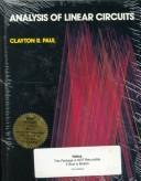 Cover of: Analysis of linear circuits by Clayton R. Paul