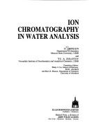 Ion chromatography in water analysis by O. Shpigun