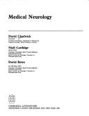 Cover of: Medical neurology by David Chadwick