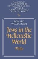 Jews in the Hellenistic world by Ronald Williamson