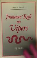 Cover of: Francesco Redi on vipers by Francesco Redi