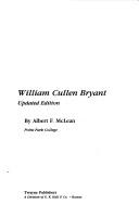 Cover of: William Cullen Bryant by Albert F. McLean