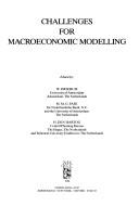 Cover of: Challenges for macroeconomic modelling