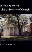 Cover of: A walking tour of the University of Georgia