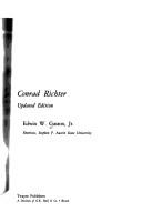 Cover of: Conrad Richter by Edwin W. Gaston