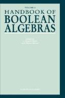Cover of: Handbook of Boolean algebras | 