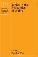Cover of: The Economics of aging by edited by David A. Wise.