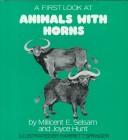 Cover of: A first look at animals with horns
