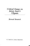 Cover of: Critical essays on James Joyce's Ulysses by Bernard Benstock.