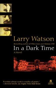 Cover of: In a Dark Time by Larry Watson