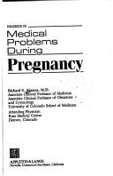 Cover of: Handbook of medical problems during pregnancy