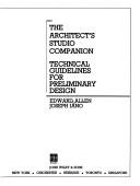 Cover of: The architectśstudio companion by Allen, Edward