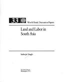 Cover of: Land and labor in South Asia