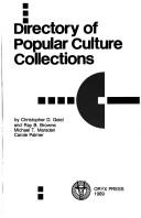 Cover of: Directory of popular culture collections