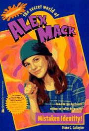 Cover of: Mistaken Identity! (The Secret World of Alex Mack, No. 5)