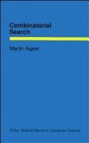 Cover of: Combinatorial search