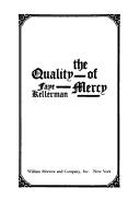 Cover of: The quality of mercy