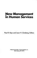 Cover of: New management in human services