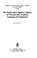 Cover of: The Social and cognitive aspects of normal and atypical language development