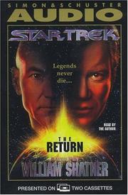 Cover of: The STAR TREK THE RETURN by 