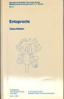 Cover of: Entoprocts: keys and notes for the identification of the species