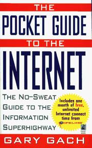 Cover of: The pocket guide to the Internet by Gary Gach, Gary Gach