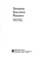 Designing qualitative research by Catherine Marshall