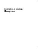 Cover of: International strategic management