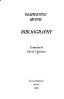 Cover of: Washington Irving bibliography