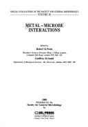 Cover of: Metal-microbe interactions