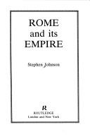 Cover of: Rome and its empire