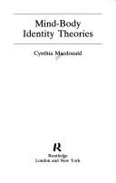 Cover of: Mind-body identity theories