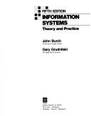 Cover of: Information systems by John G. Burch