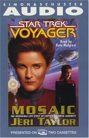 Cover of: STAR TREK VOYAGER: MOSAIC CASSETTE by Jeri Taylor, Jeri Taylor