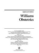 Cover of: Williams obstetrics. by J. Whitridge Williams
